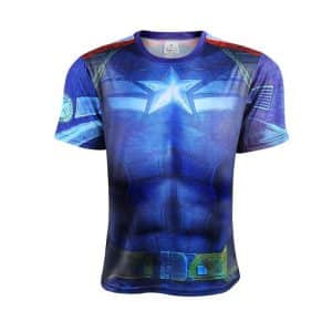 Captain America Age of Ultron Edition Costume Cool Trendy T-shirt - Superheroes Gears