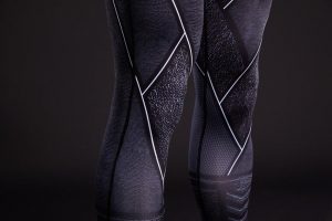 DC The Flash Black Pattern 3D Printed Compression Workout Leggings - Superheroes Gears