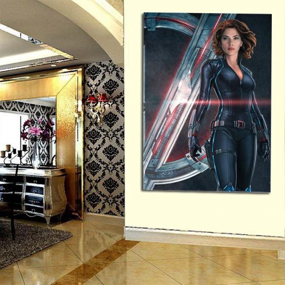 Marvel Black Widow Natasha Romanoff 1pc Wall Art Decor Print