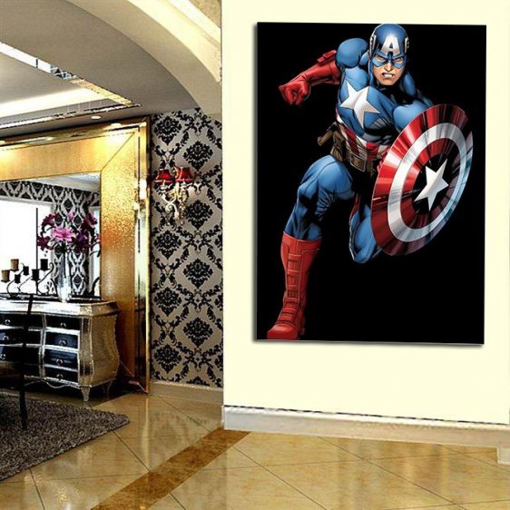 Marvel Comics Captain America The First Avenger 1pc Canvas