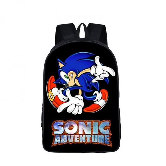 Sega Sonic Adventure Awesome Pose School Backpack Bag