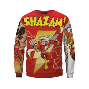 Great Mike's Shazam Unparalleled Energizing Design Sweatshirt