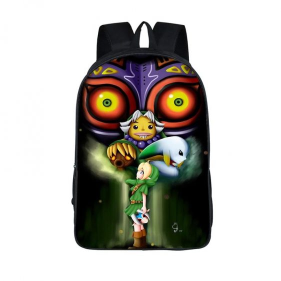 The Legend Of Zelda Majora's Mask Link Transformations Backpack Bag