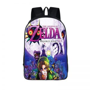 The Legend of Zelda Majora's Mask 3D Night Sky Backpack Bag