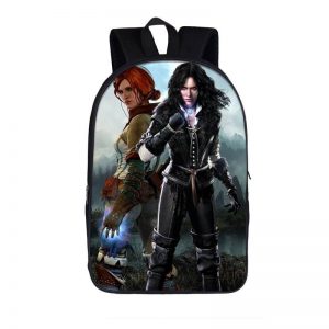 The Witcher 3 Wild Hunt Angry Yennefer And Triss Backpack Bag