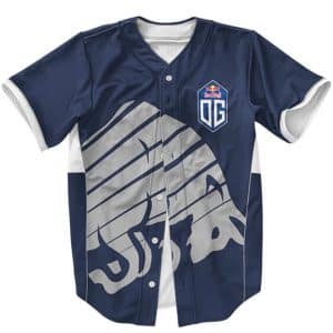 Awesome DOTA 2 Team OG Logo Esports Style Baseball Uniform