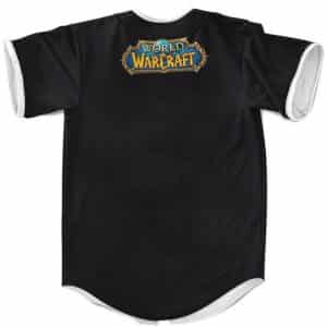 World Of Warcraft Fearsome Horde Crest Logo Baseball Shirt