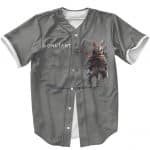 Awesome Biomutant Murgel Breed Portrait Gray Baseball Shirt