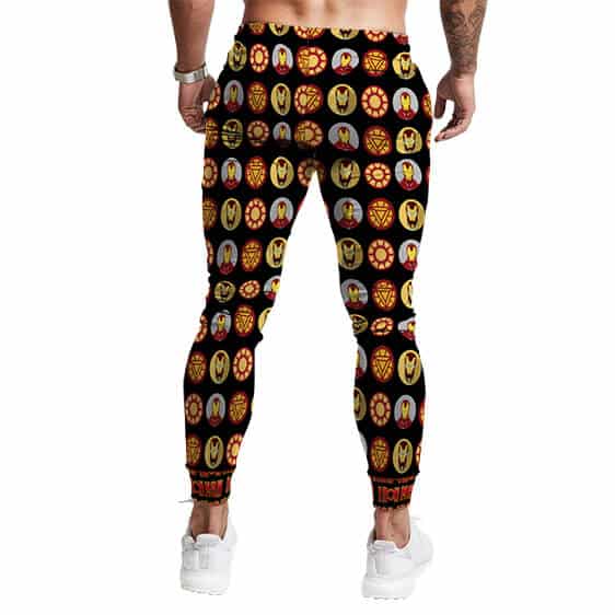 The Invincible Iron Man Tony Stark Awesome Pattern Joggers