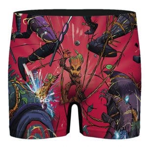Galaxy Guardian Groot Vine Attack Unique Men's Underwear