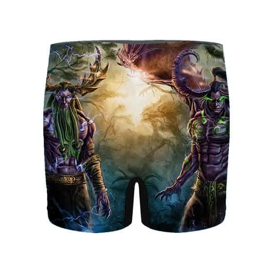 Malfurion and Illidan World of Warcraft Men's Underwear