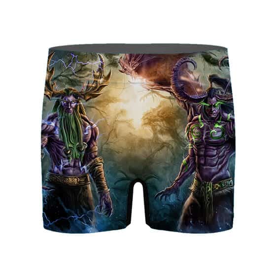 Malfurion and Illidan World of Warcraft Men's Underwear