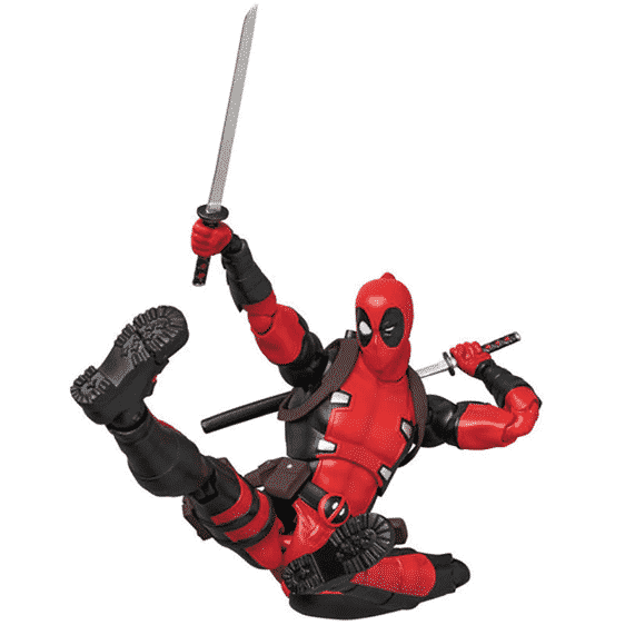 Marvel Comics Awesome Deadpool Antihero Movable Joint Toy
