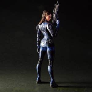 Mass Effect Ashley Williams Gunnery Chief Action Figure Toy